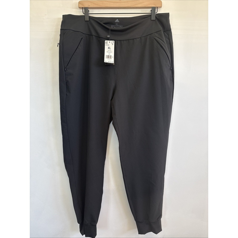 Adidas Extra Large Black Women's Golf Pants New W Tags. Golfcore. Athleisure.